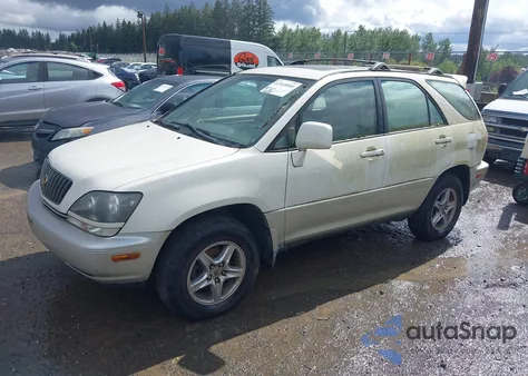 2000 Lexus Rx 300 from USA, damaged, VIN JT6HF10U3Y0153369